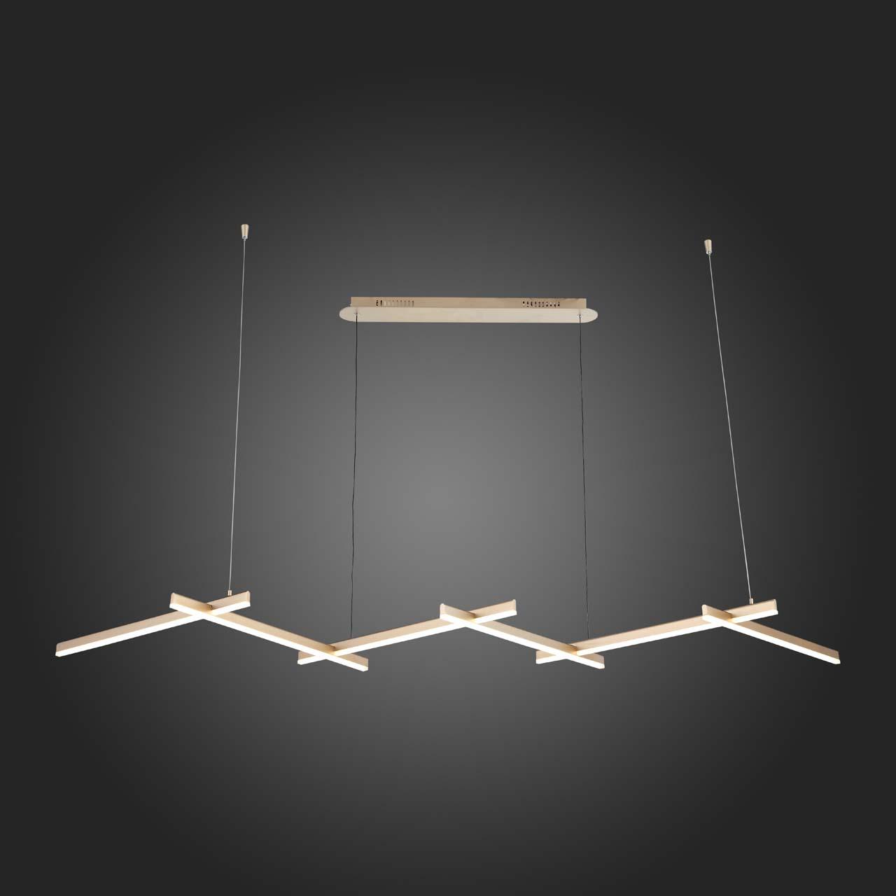 Подвесной светильник металлический золотистый ST Luce Basoni SL394.203.06 ST LUCE ДИЗАЙНЕРСКИЕ, BASONI 00-3890094 Золото  - Вид №3