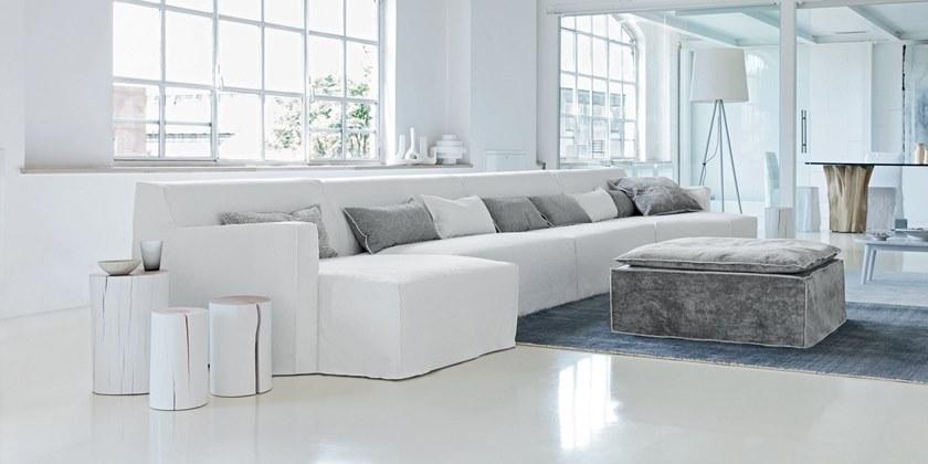 Gervasoni Модульное угловое кресло из ткани More sun-id-1482650 - Вид №1