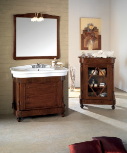 8024 Tifernoit Композиция для ванной в цвете блонд орех Bagno