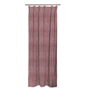 Штора на ленте Aina 160x280 см цвет розовый 83407052 STLM-2111715