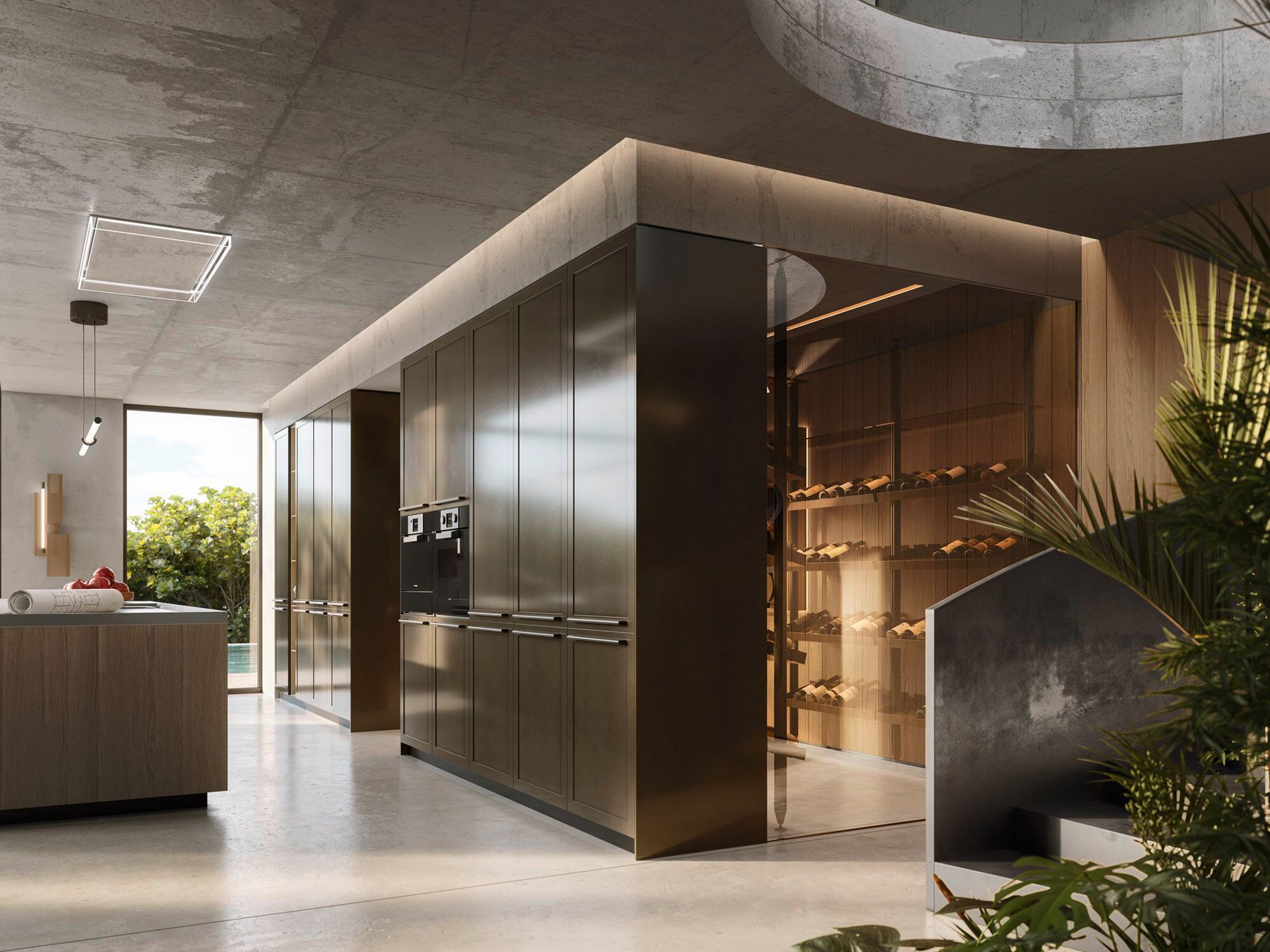 Встроенная кухня с островом Arrital Ak_Project ARCH-00104879 - Вид №7