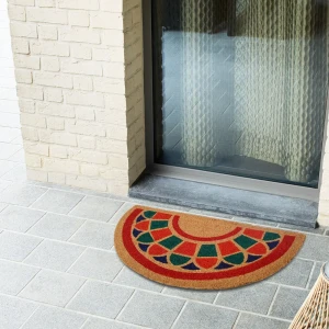 Коврик декоративный кокос Velcoc Arcobaleno 2 40x75 см цвет разноцветный