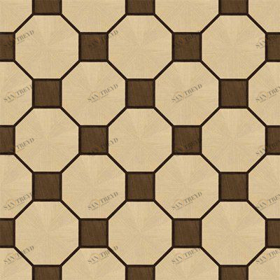 Художественный паркет Da Vinci Щитовой 26-102 Дуб (Гладкая) 500х500 мм 26010102