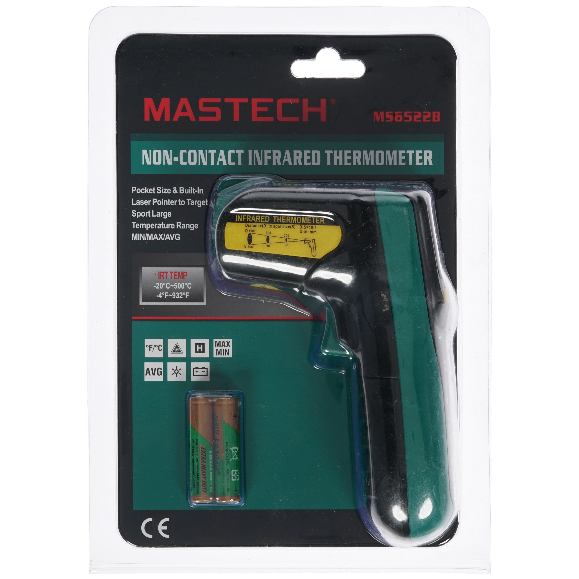 Пирометр Mastech MS6522B 1128007 STDN-0032236 - Вид №5