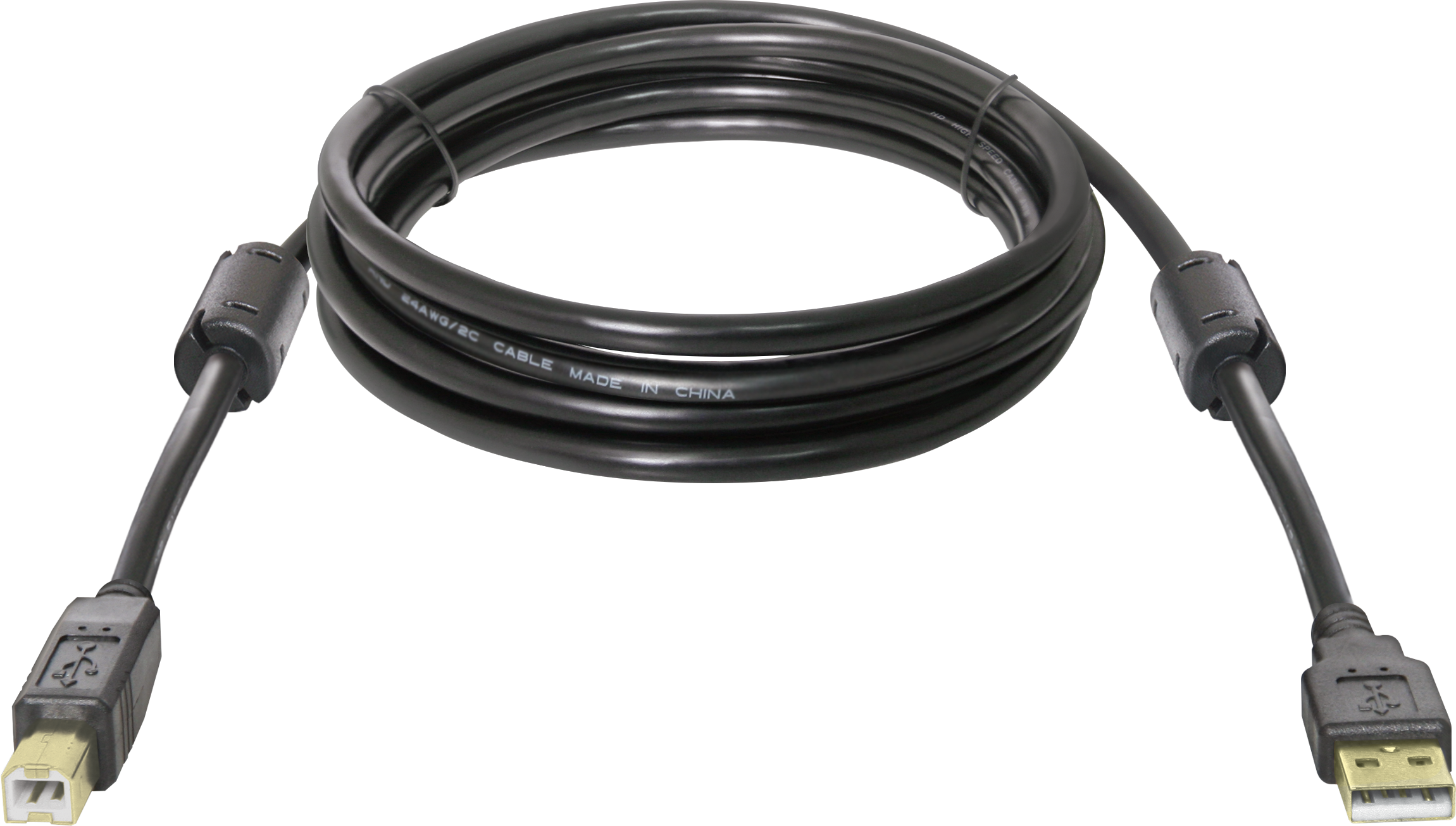 87431 usb кабель usb04-10pro usb2.0 am-bm, 3м Defender Santreyd  - Вид №1