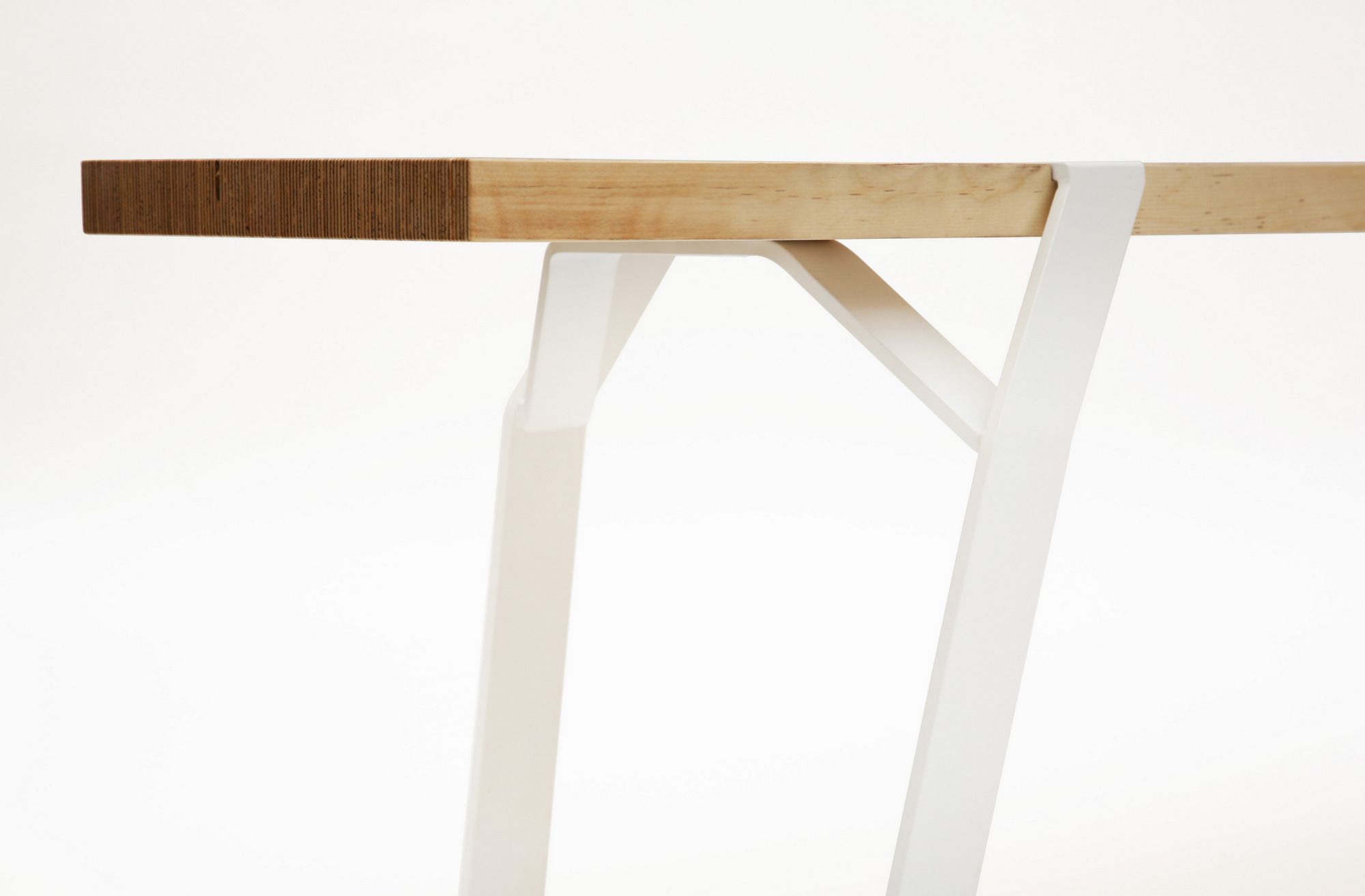 Прямоугольный стол из стали и дерева Ross Gardam ARCH-00065777 - Вид №3