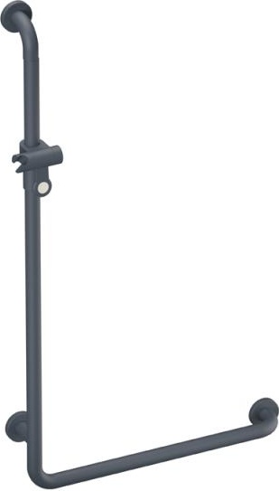 801.33B220 Угловая ручка с держателем для душа HEWI Edition matt | Polyamid 