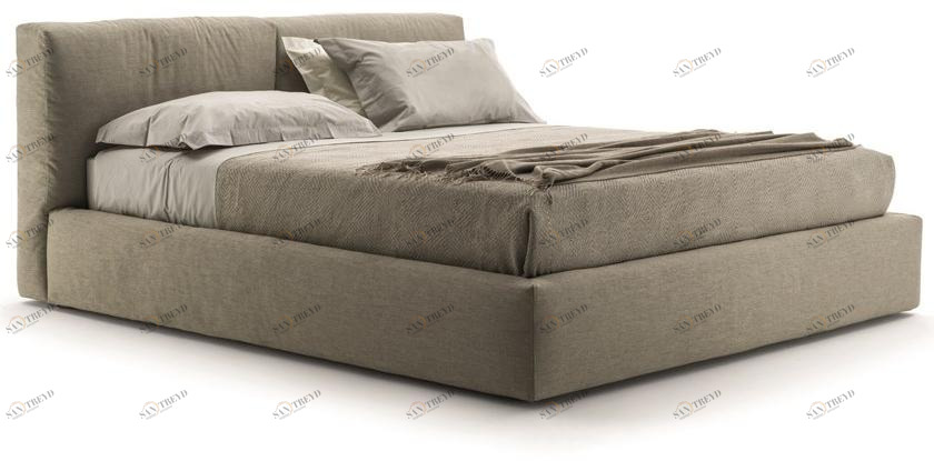 Frigerio Salotti Съемная тканевая кровать с мягким изголовьем Cooper sun-id-1360213