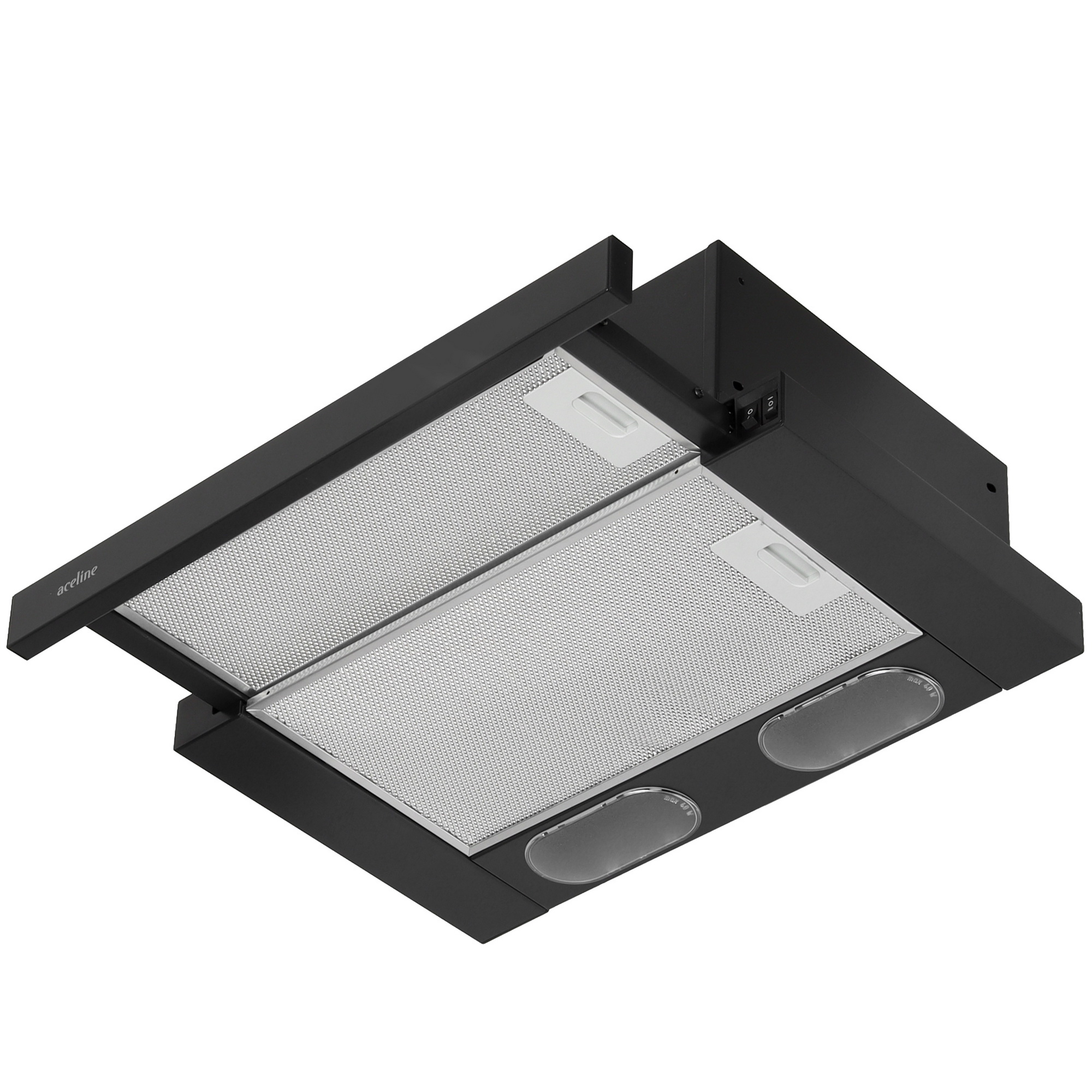 9072293 Вытяжка телескопическая Aceline ET-50B черный/черный STDN-0079076 - Вид №2