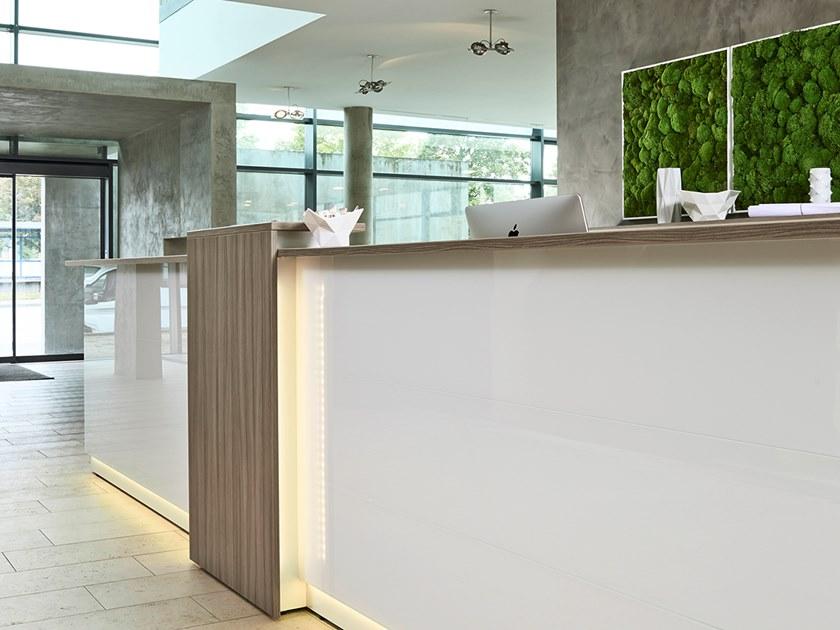 Febrü Модульная стойка администратора с освещением sun-id-1404227 - Вид №2