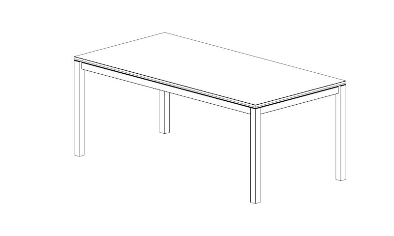 Модульный рабочий стол Quadrifoglio Group дизайн-офис ARCH-00089584 - Вид №13
