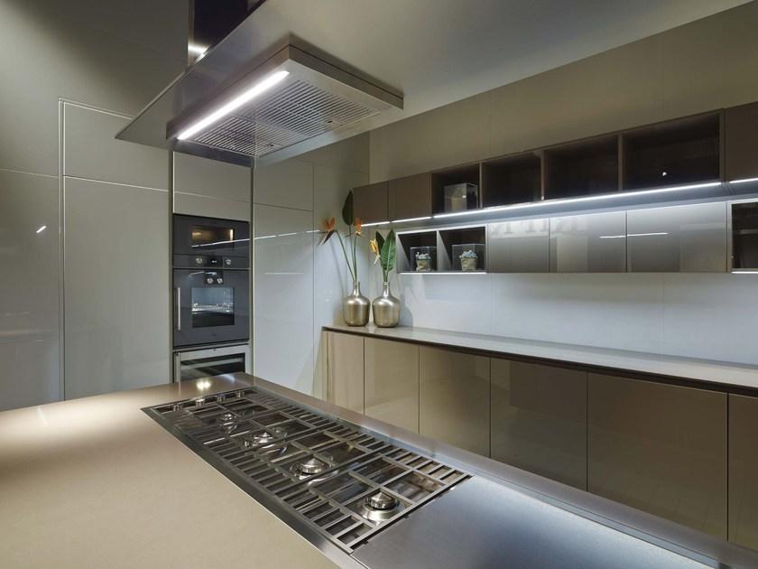 RIFRA Кухня с островом из сырого дуба, покрытого глиной Fly sun-id-1383139 - Вид №4