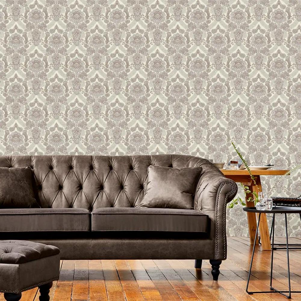 Обои флизелиновые Elysium Ария серо-бежевая основа 1.06x10 м Е88800 STLM-2117873 - Вид №2