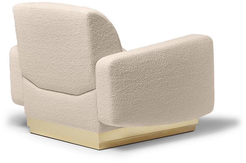 Munna Кресло из ткани с подлокотниками Gran torino sun-id-1462410 - Вид №2