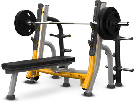 MG-A678 magnum mg-a678 скамья для жима горизонтальная с доводчиком MATRIX 