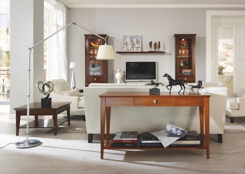 SELVA Квадратный журнальный столик в вишне Sophia 3407-3409 - Вид №2