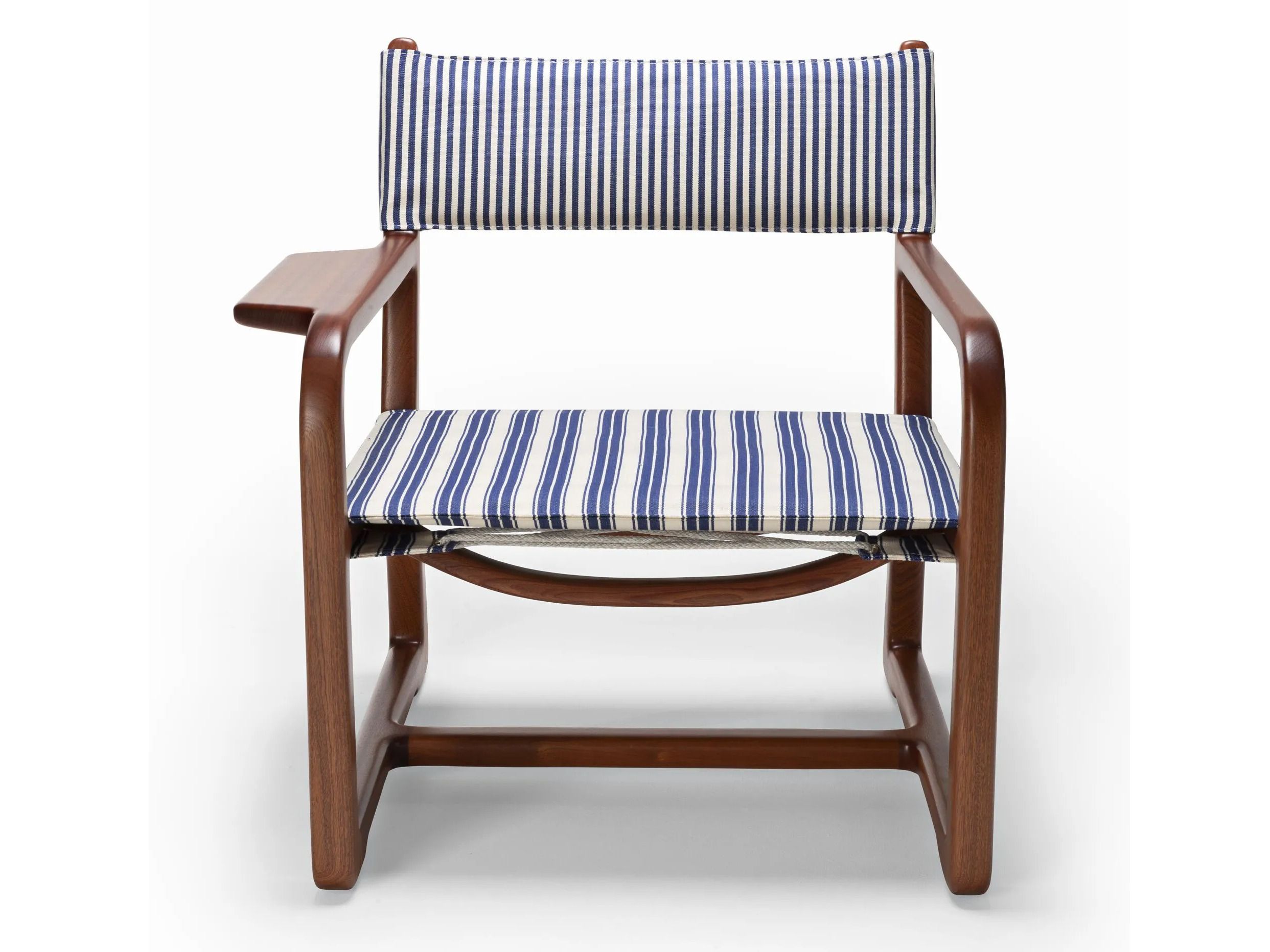 Садовое кресло из красного дерева и ткани с подлокотниками Exteta Loro Piana Interiors, The Delight Chairs by Exteta ARCH-00038048 - Вид №6