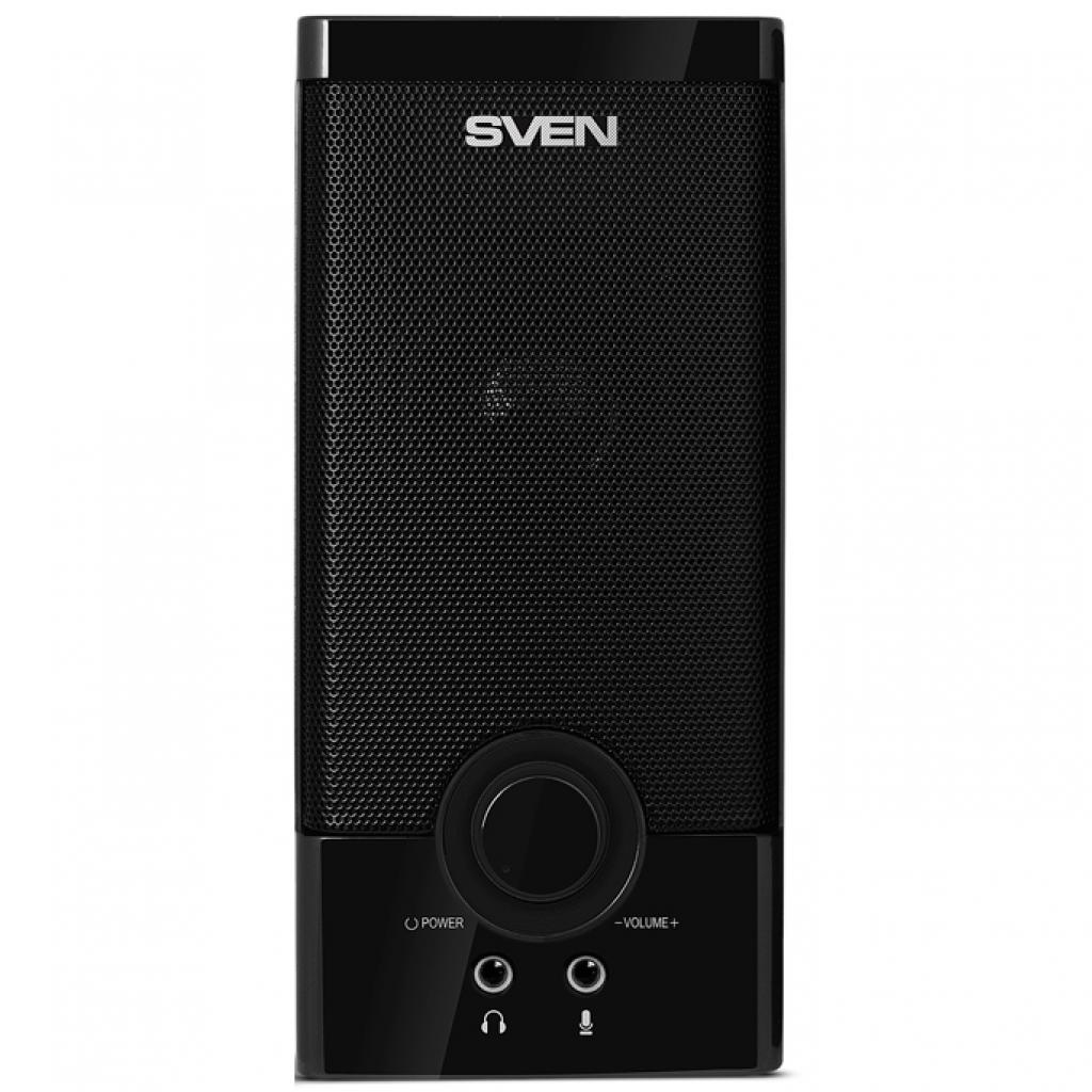 SV-015183 sps-603, чёрный, акустическая система 2.0, usb, мощность 2x3 вт(rms) Sven Santreyd  - Вид №2