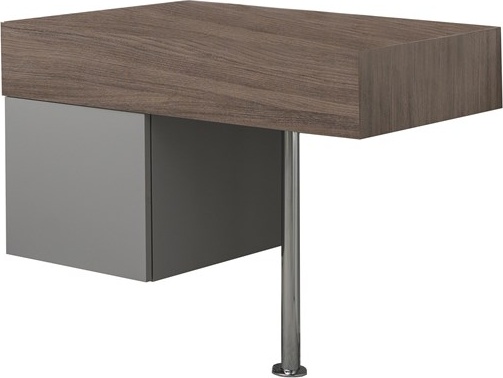 MECO100LE + CASSCO44LA Мебельная консоль со столешницей и боковой тумбой GSG CERAMIC Mobili 