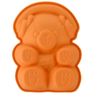20.803.64.0060 Форма для приготовления пирожного teddy bear 12,5 х 16 см силиконовая Silikomart