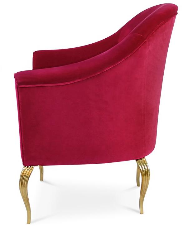 KOKET Бархатное кресло с подлокотниками Mimi sun-id-1488568 - Вид №2