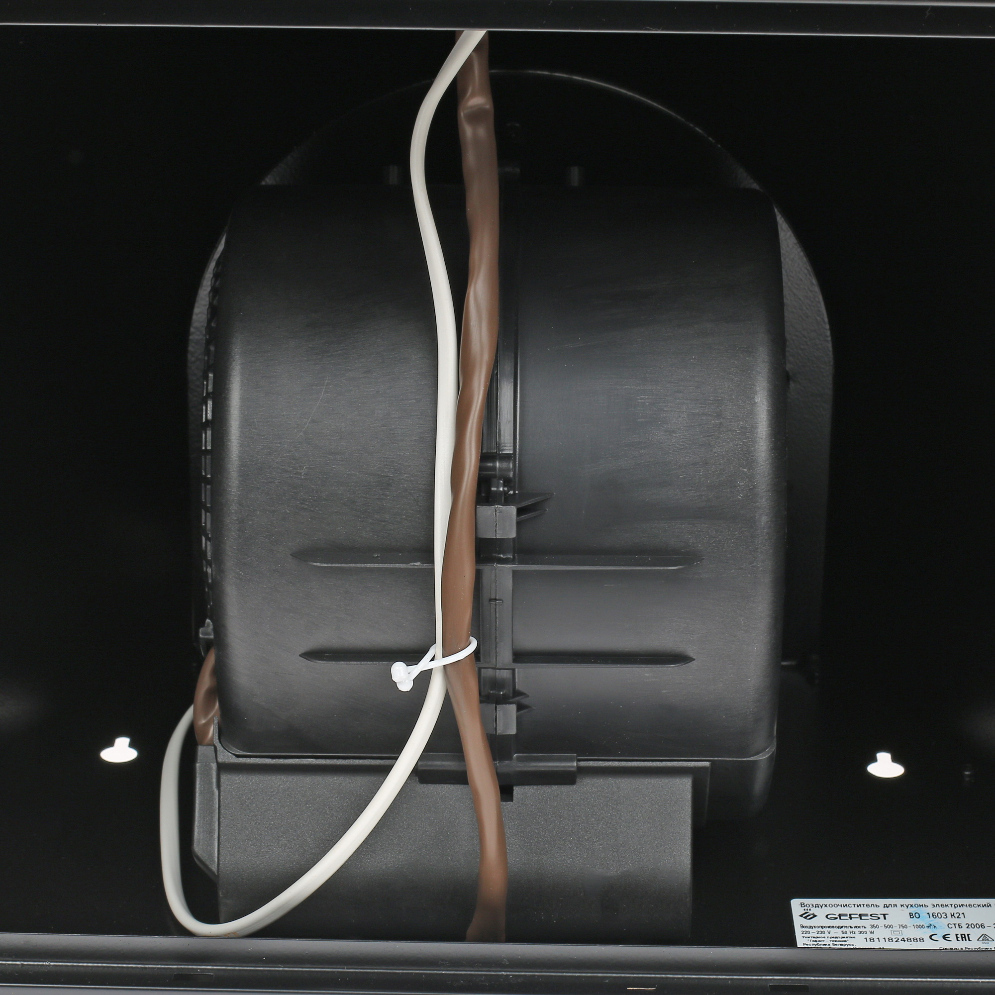 7975963 Вытяжка каминная Gefest ВО 1603 К21 черный/черный STDN-0111896 - Вид №7