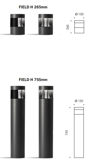 Алюминиевый светодиодный световой столб SIMES Field ARCH-00023214 - Вид №8