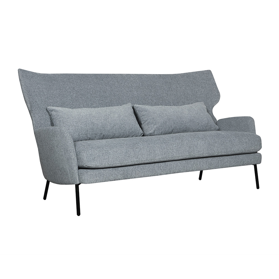 Двухместный диван ALEX светло-голубой Sits S1026 - Вид №1