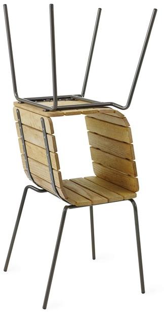 Nola Industrier Стул складной из дуба 11 U80-27  - Вид №3