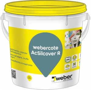 Saint-Gobain Weber Цветное акрилово-силоксановое покрытие Webercote