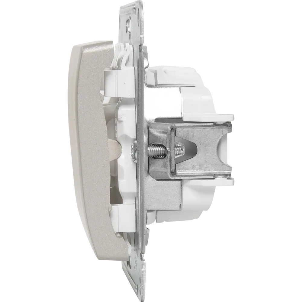 Schneider Electric Glossa — встраиваемый выключатель с одной клавишей 84730738 STLM-0054177 - Вид №3