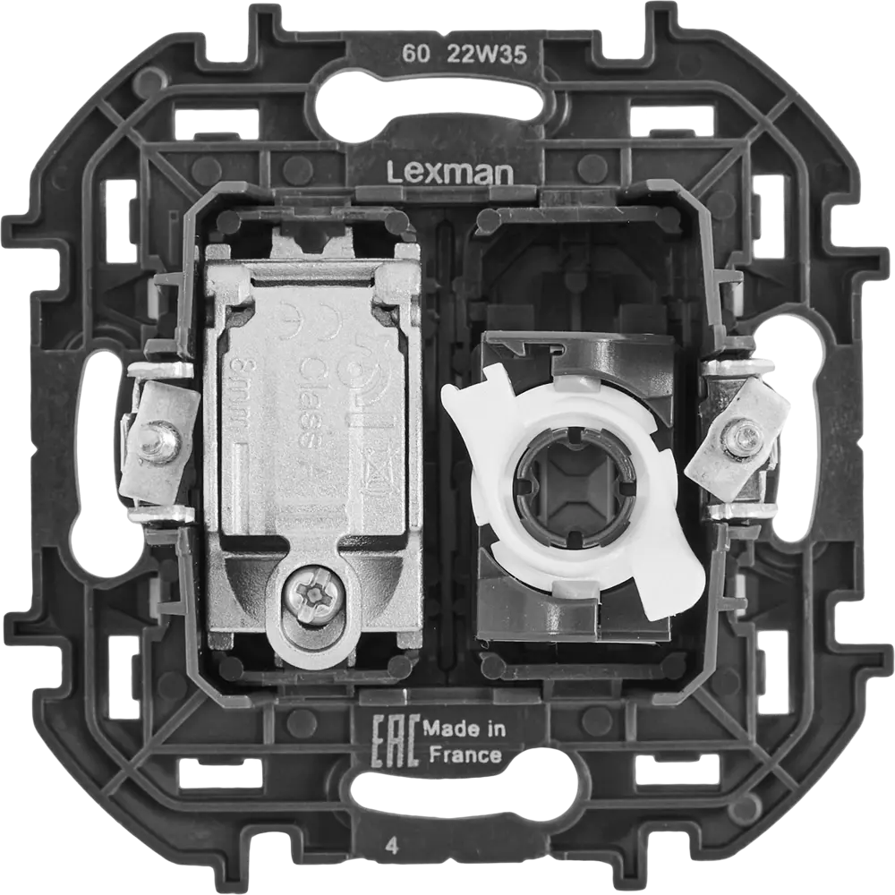 LEXMAN Lilian - комбинированная розетка ТВ+RJ45 для скрытого монтажа 86761373 STLM-0071338 - Вид №3