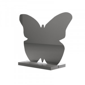 D125X25 Набор из 4 черных и белых жестяных банок Adriani e Rossi