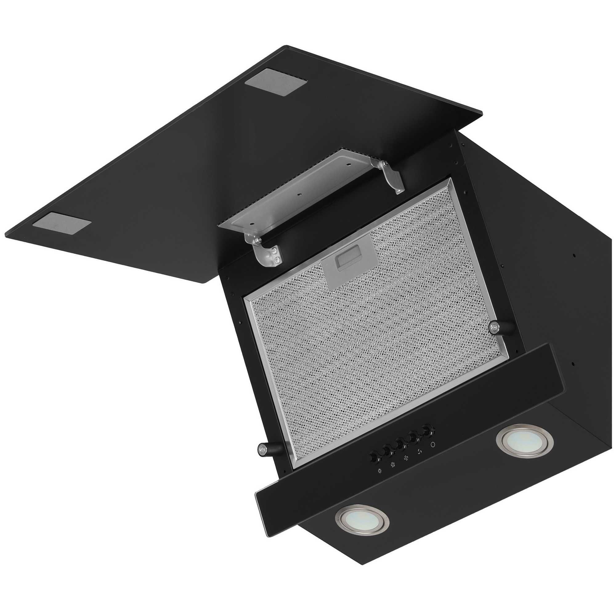 9089196 Вытяжка наклонная DEXP SC50B-700 черный/черный STDN-0010697 - Вид №2