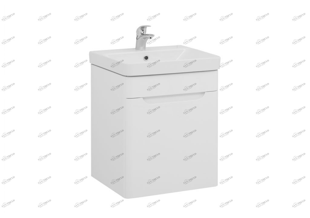 Тумба с раковиной Aquanet София 50 белый 0020174500182310