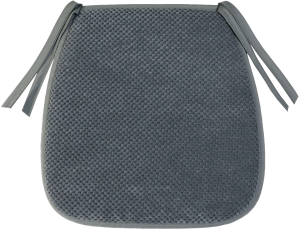 LINEN WAY Галета Цитус - подушка для стула графит 38х40 см 84491312