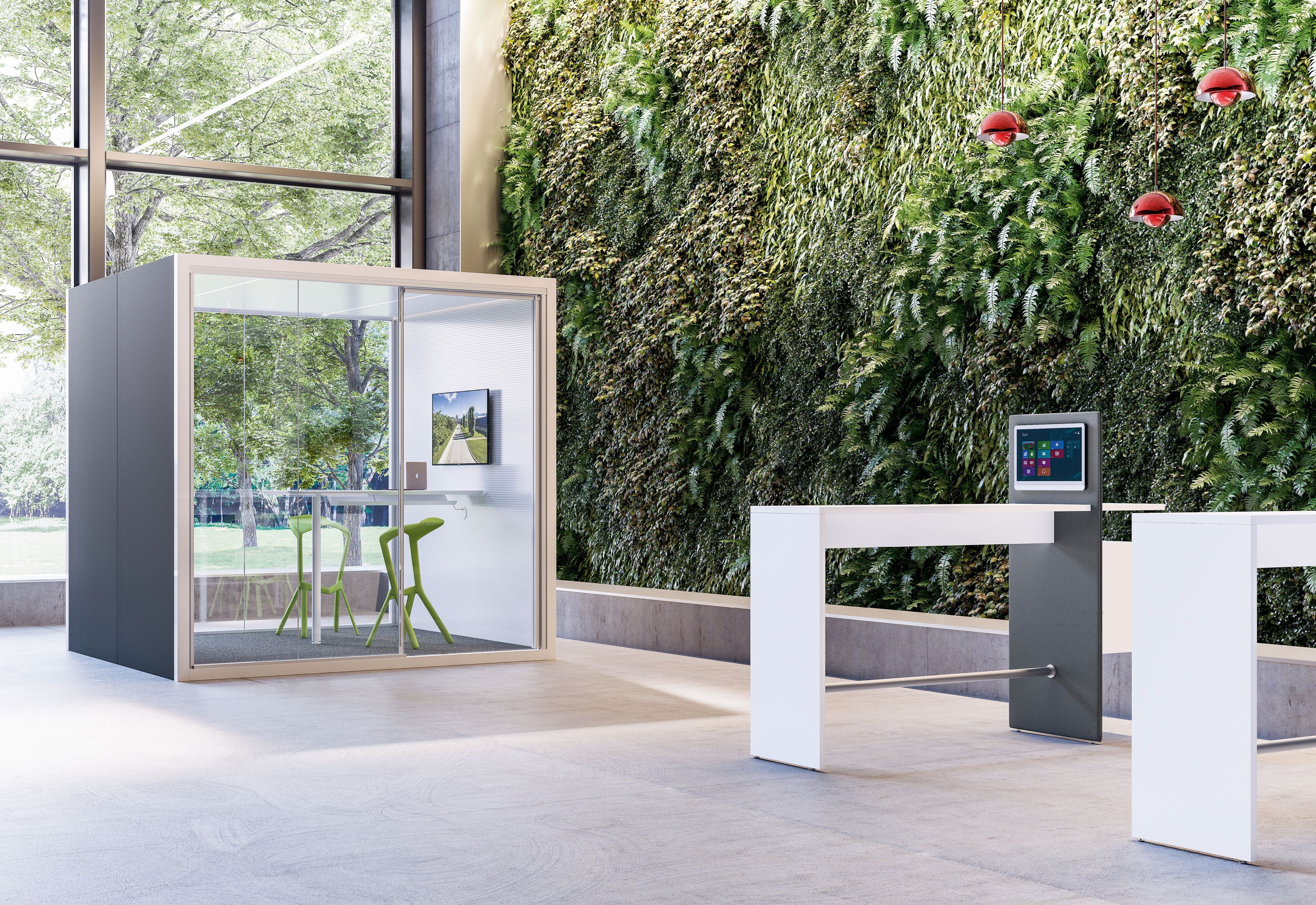 Мультимедийная акустическая офисная кабина FANTONI акустическая комната ARCH-00094250 - Вид №7