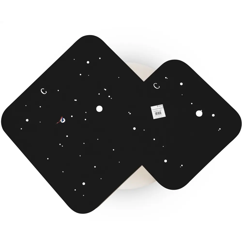 Люстра потолочная светодиодная Square FR6095CL-L84B цвет черный 89335086 STLM-2005455 Freya  - Вид №4