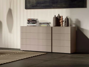 JESSE Деревянный комод со встроенными ручками Shade