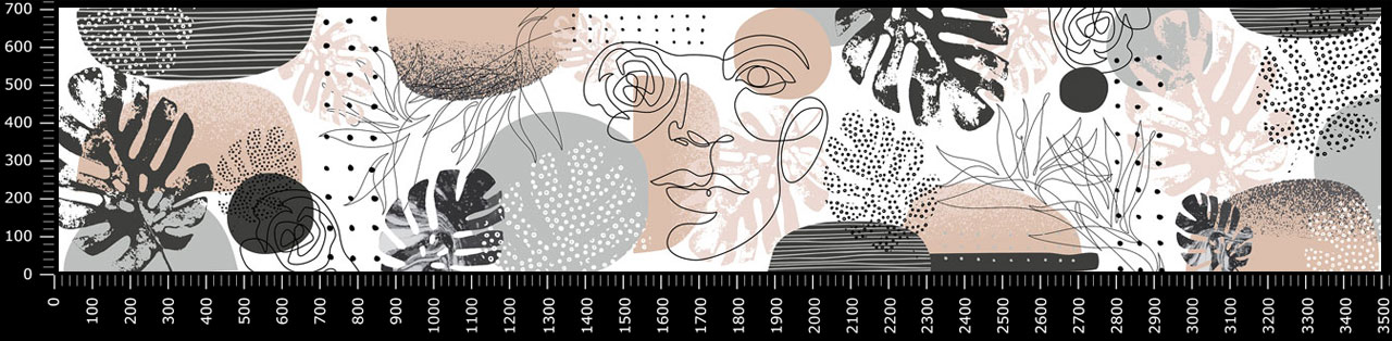 Стеновые панели - Артгрей LIGRON LIST71 2195 - Вид №1