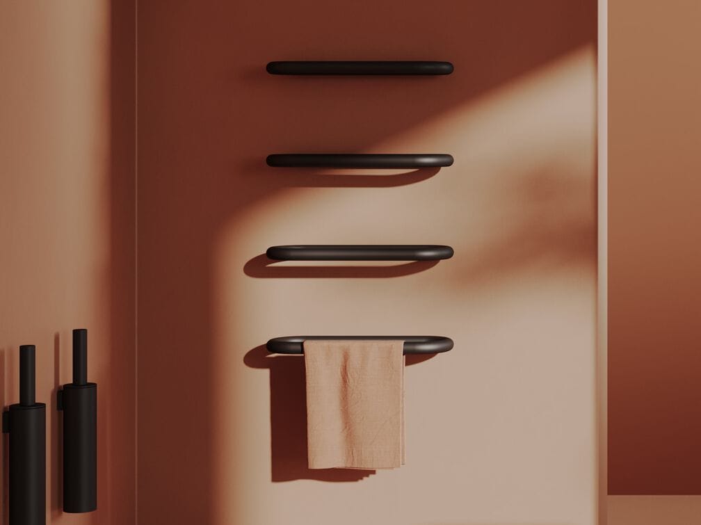 Держатель для полотенец с металлическим кольцом ArtCeram Bold ARCH-00019401