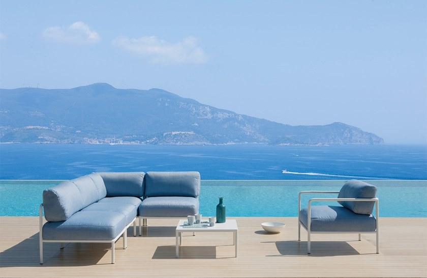 Vermobil Модульное угловое садовое кресло из акриловой ткани Miami Mi630 - Вид №5