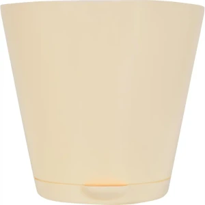 Горшок цветочный Ingreen Easy Grow ø20 h18.2 см v3.8 л пластик сливочный