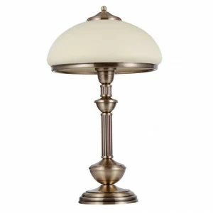Настольная лампа дизайнерская Firs A2252LT-2RB ARTE LAMP КЛАССИЧЕСКИЕ 080542 Белый;бронза