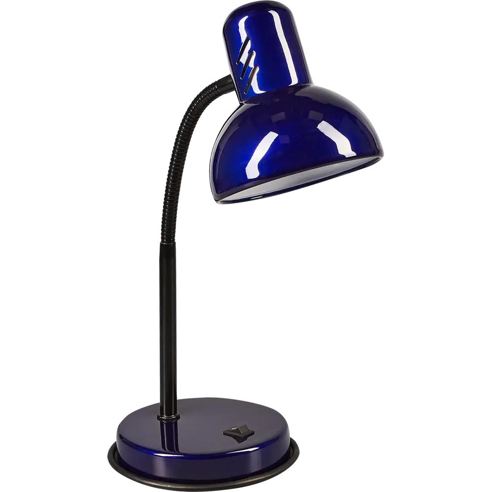 Рабочая лампа настольная Семь огней Эйр 1 лампа Е27 цвет синий STLM-2122066 - Вид №2