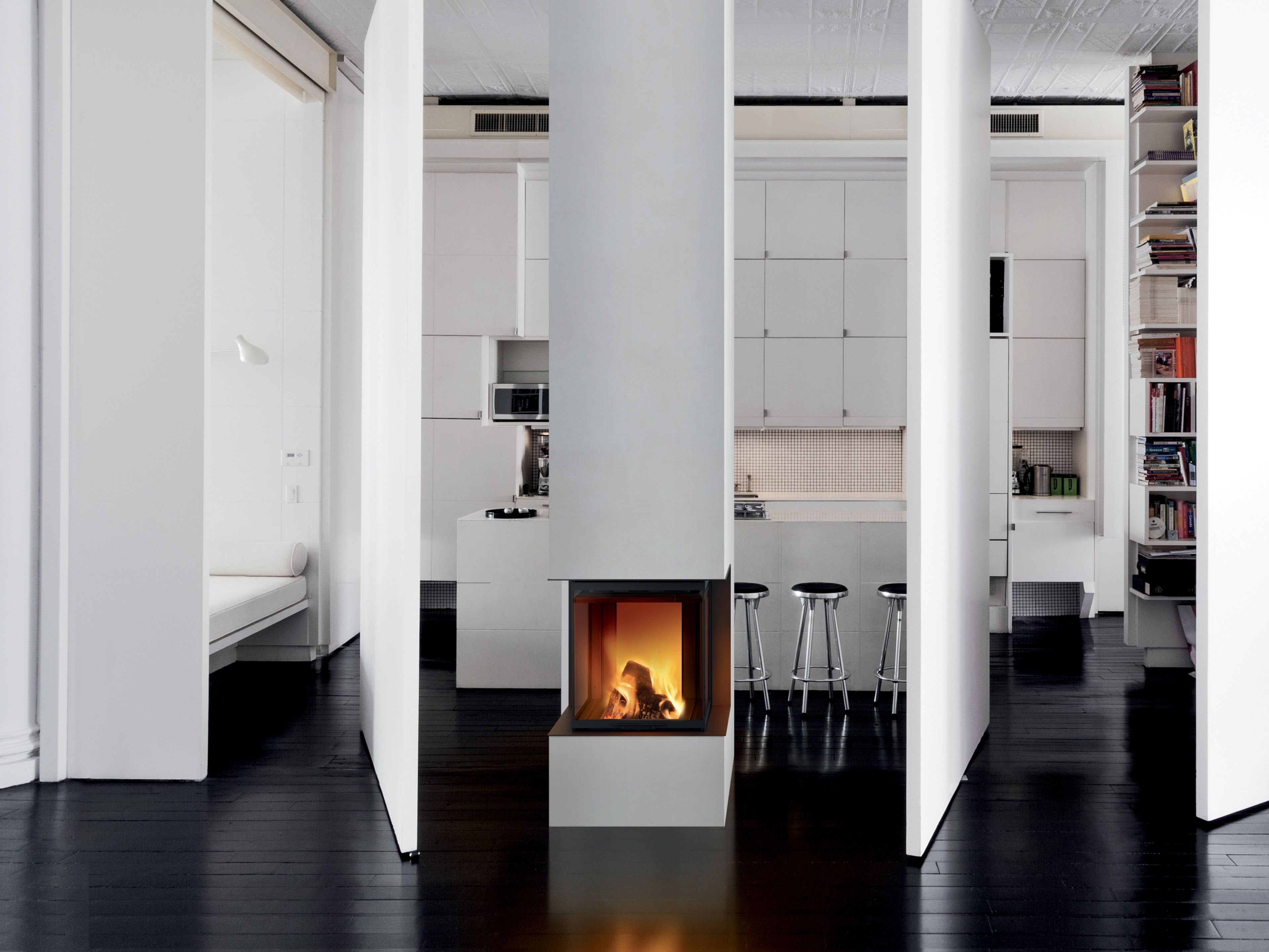 Дровяной камин с тройным фасадом MCZ PLASMA 50T WOOD ARCH-00080976