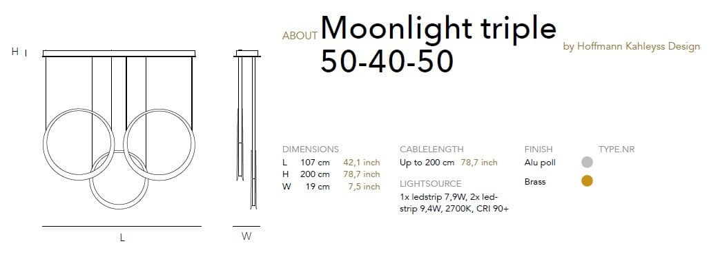 Алюминиевый светодиодный подвесной светильник Quasar Moonlight ARCH-00017659 - Вид №23