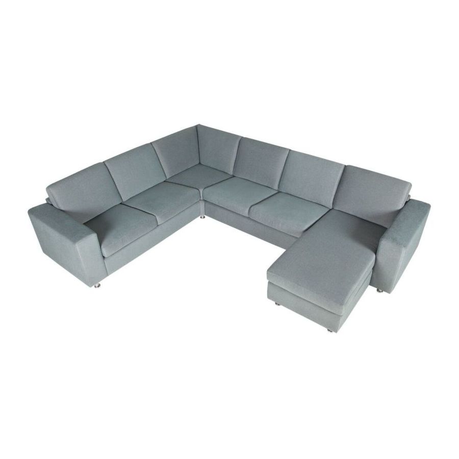 Диван угловой Palma, правосторонний, бирюзовый Sits S1510 - Вид №2