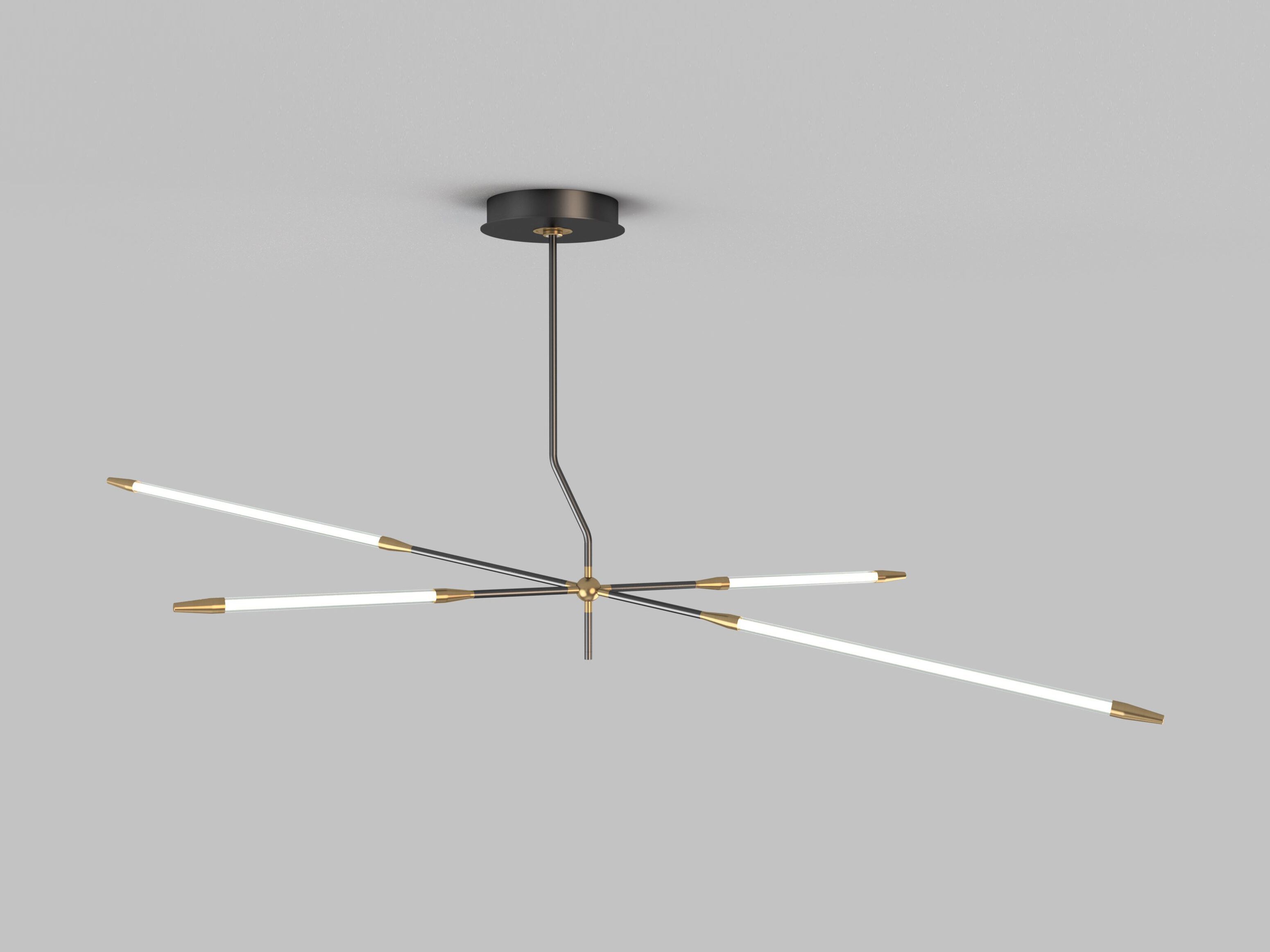 Стальной светодиодный подвесной светильник Intueri Light Javelin ARCH-00074116 - Вид №1