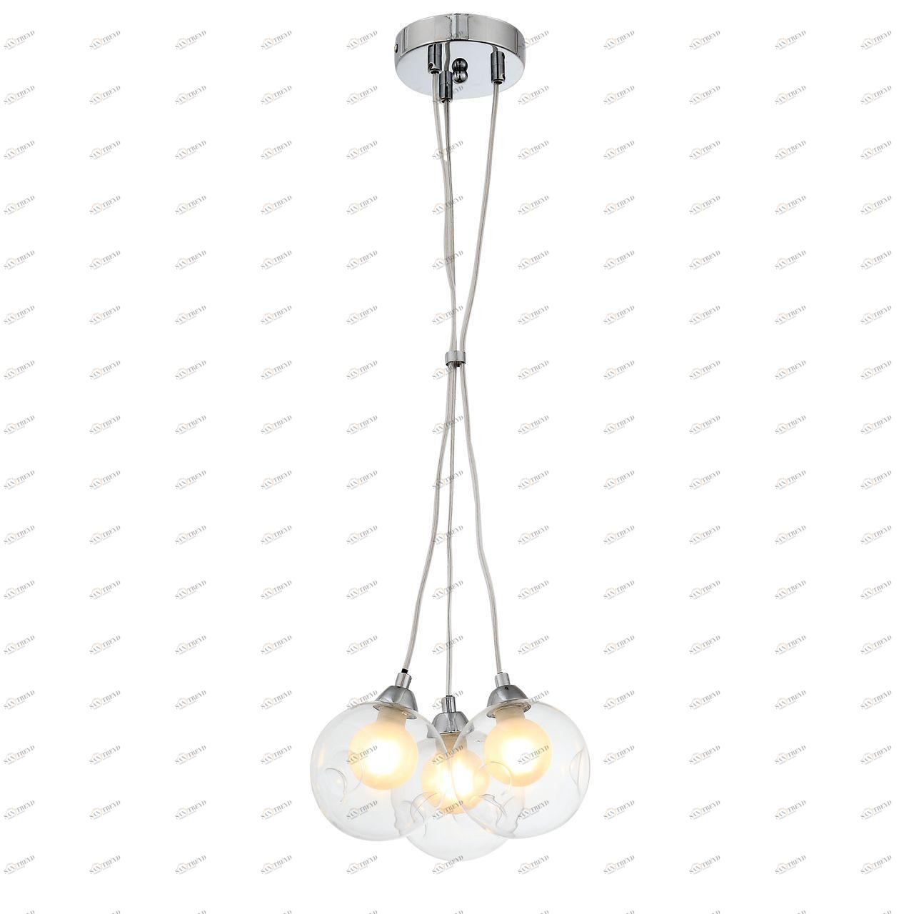 Подвесная люстра ST Luce Dualita SL431.113.03 ST LUCE DUALITA, ШАР 118210 Хром 